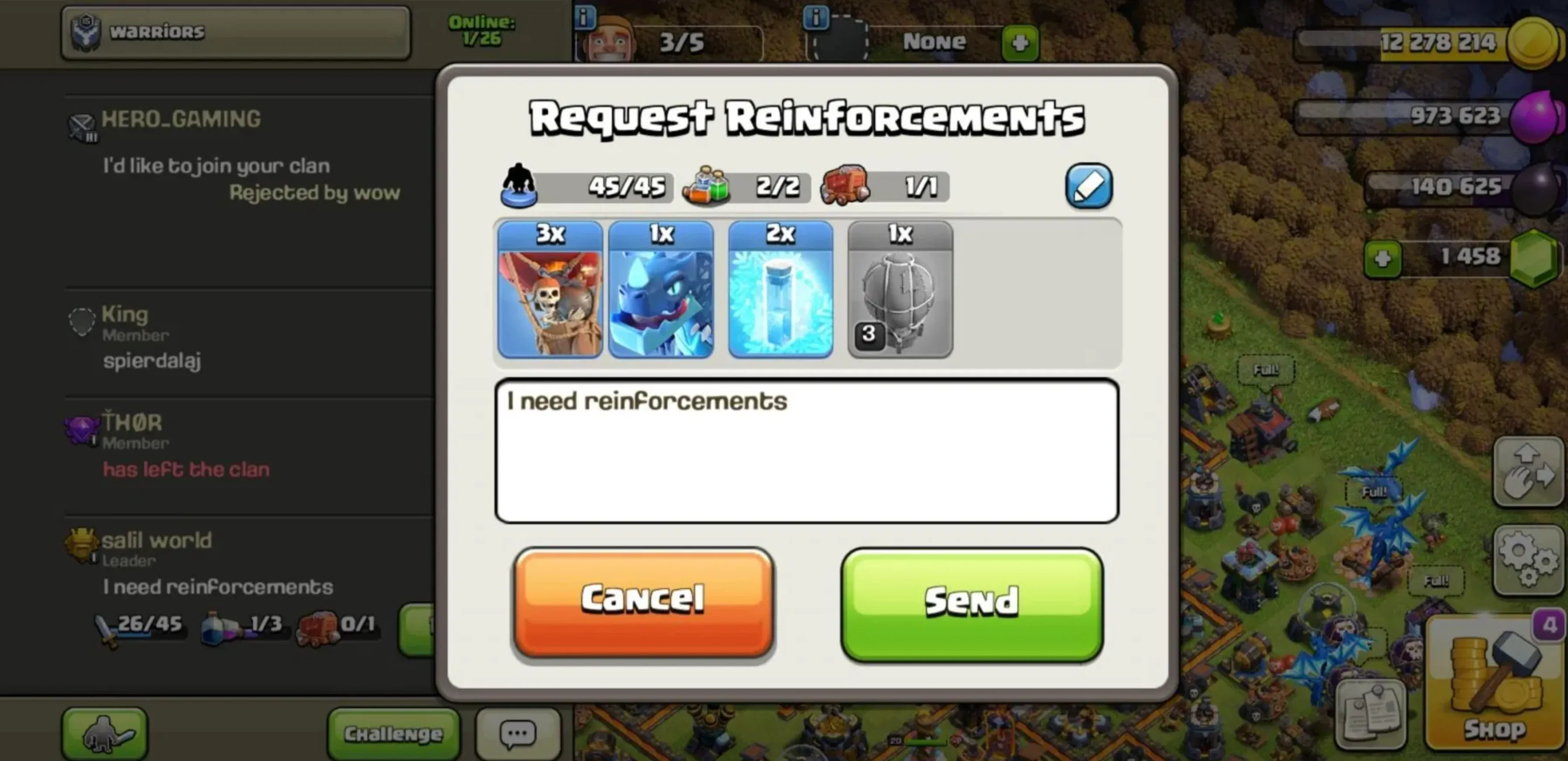 How To Donate Troops in Clash of Clans